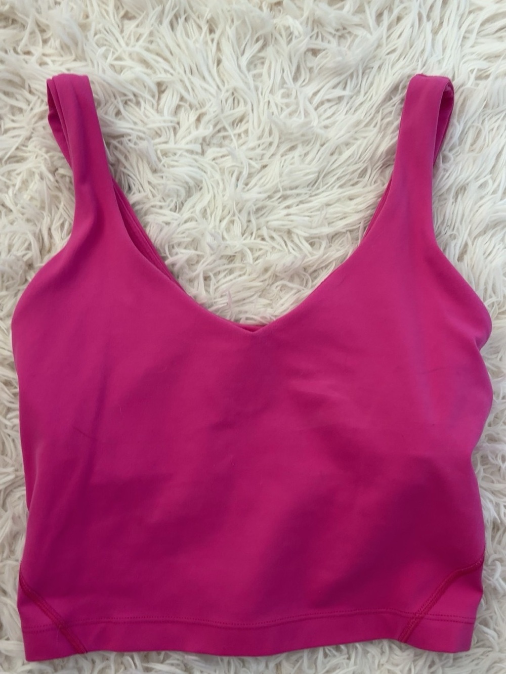Lululemon Sonic Pink Align Tank Crop Top